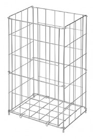 Drátěný koš Sanela 350 x 290 x 150 mm, nerez   SLZN 41